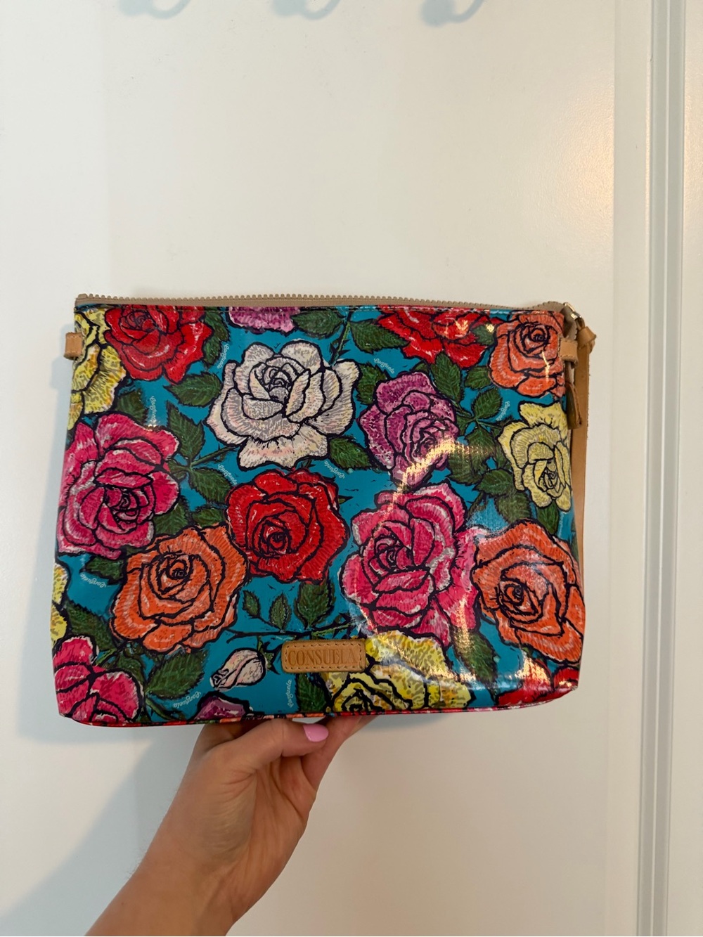 Consuela Downtown Crossbody Bag in Rosita Print - Bag Only, No Strap